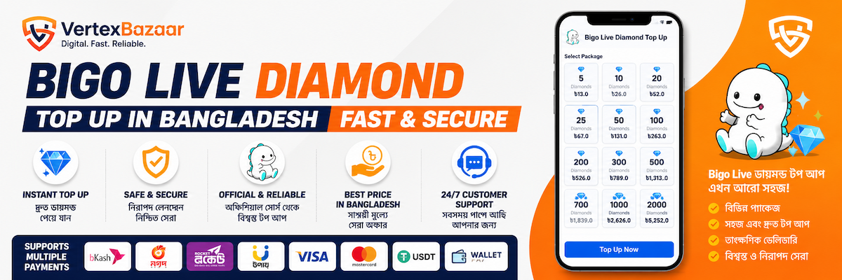 Bigo Live Diamond Guide – How to Top Up in Bangladesh