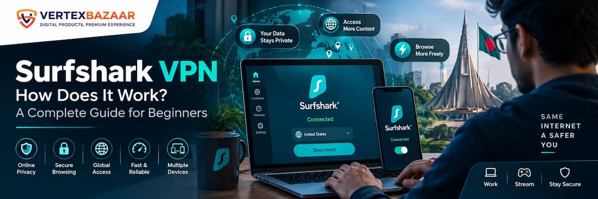 How Does Surfshark VPN Work? A Complete Guide for Beginners