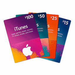 iTunes Gift Card USA — top up online