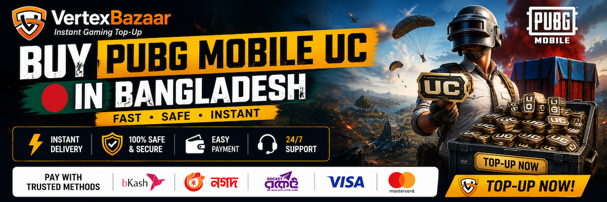 Buy PUBG Mobile UC in Bangladesh – Fast, Secure & Instant UC Top-Up Guide