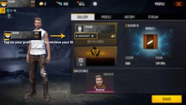 Free Fire Diamonds Via UID