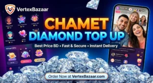 Chamet Diamond Top Up BD at VertexBazaar - Fast & Secure Recharge by UID