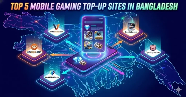 Top 5 Mobile Gaming Top Up Sites in Bangladesh