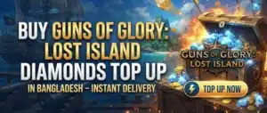 Buy Guns of Glory Lost Island diamonds top up in Bangladesh with instant delivery